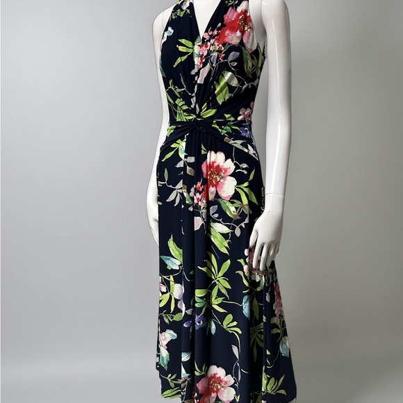 Chaps Floral Sleeveless Dress - Picture 1 of 9